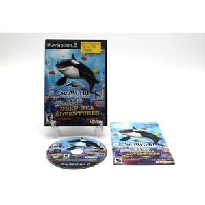 PS2 SeaWorld: Shamu's Deep Sea Adventures (2005) w/ Manual + Reg Sony Playstatio